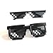 Greatangle Creative Mosaic Pixel Glasses Gafas de sol Gafas de sol de...