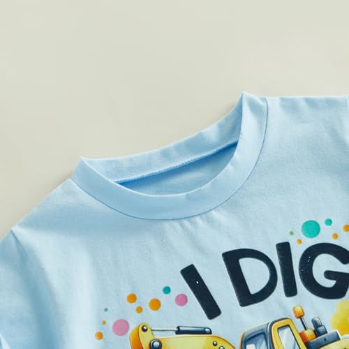 Image of Easter Bunny Shirt for Toddler Boys Girls Kids Funny Rabbit Letters Graphic Cotton Short Sleeve T-Shirt Top