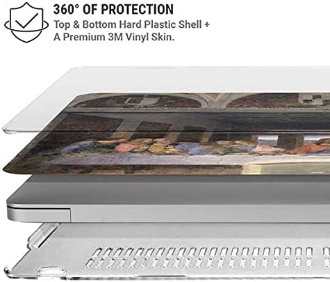 Skinit Case + Skin Compatible with MacBook Pro 13in M1 (2021) - Bridgeman Art da Vinci - The Last Supper Design
