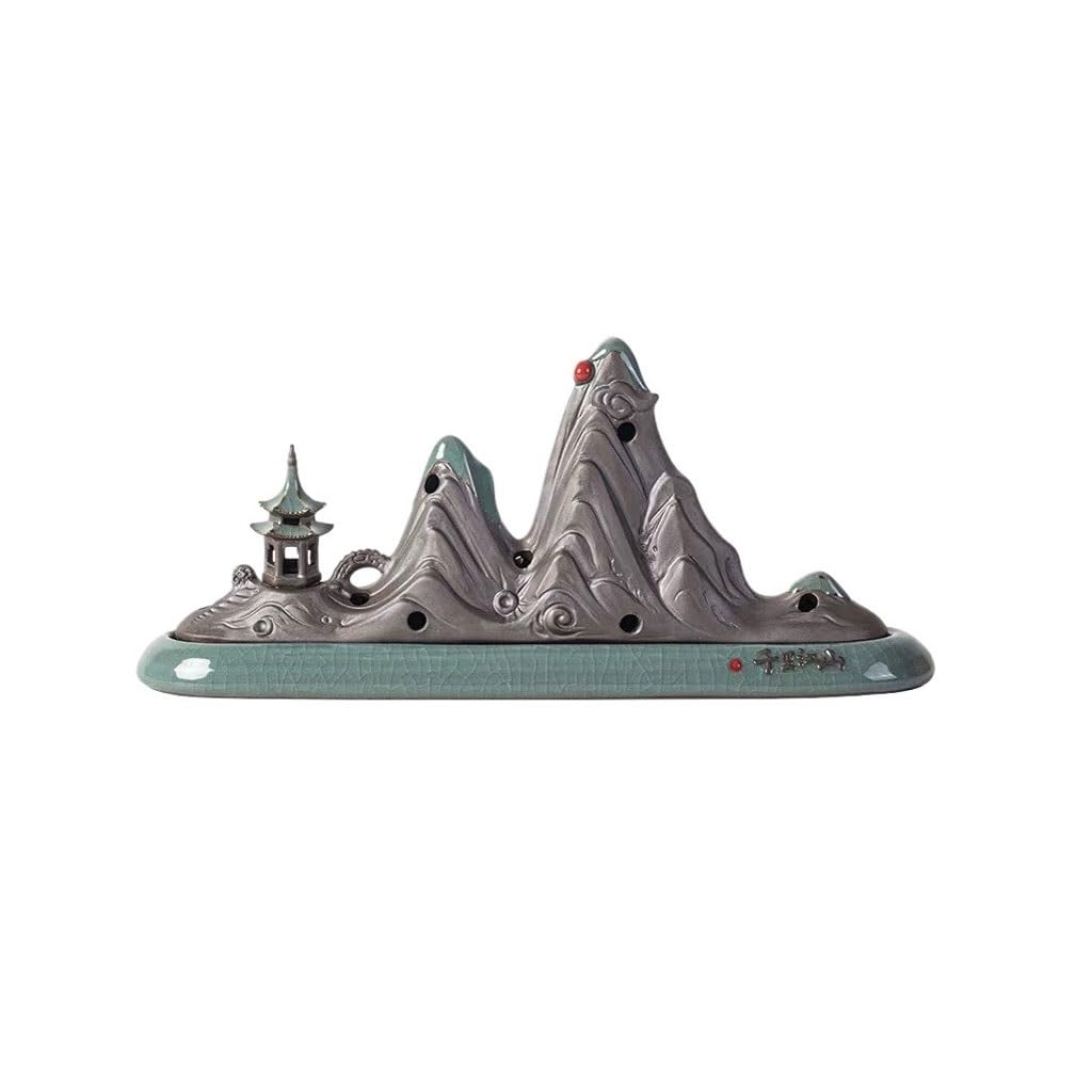 Incense Burner Household Ceramic Incense Burner Indoor Box Living Room Entrance Home Decoration Waterfall Incense Burne