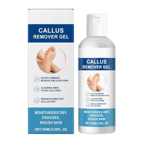 Eliminador De Callosidades Para Talones - Reparación De Piel De Pies, 100ml Humectante No Pegajoso Tratamiento Para Talones Agrietados Unisex Hombre Y Mujer