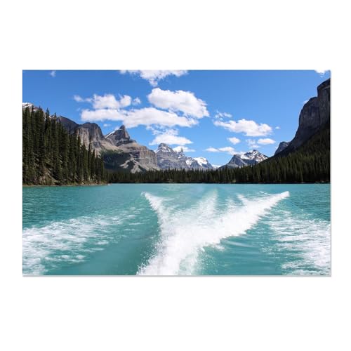 Impression sur toile de paysage decoration murale salon FLUCK 20x30cm