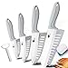 Nóż kuchenny Nóż Ceramiczny 3 4 5 + 6 cal Kuchnia Ząbkowana Zestaw Chlebowy 3 SZTUK / 4 SZTUK Kuchni Krajalnica Narzędzia Obieracz Biały Cyrkon Blade (Color : Grey 3456 inch Bread)