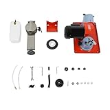 Affûteuse De Lame De Scie à Bois Touret à Meuler Touret Électrique 250w 2800rpm ±20° Avec Réservoir D'eau 1L Pour Menuiserie Fabrication De Meubles Et Ateliers