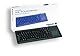 CHERRY G84-5500 XS, Kompakte Tastatur mit Touchpad, Deutsches Layout (QWERTZ), Kabelgebunden (USB-A Anschluss), Mechanische CHERRY ML Switches, Schwarz