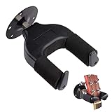 ◆El Paquete Incluye:El soporte para gancho de guitarra tiene 1 gancho de guitarra universal negro con brazos acolchados,1 base negra y 3 tornillos plateados.Ideal para apartamentos pequeños,estudios,engancha todos los instrumentos en la pared para ahorrar espacio adicional.