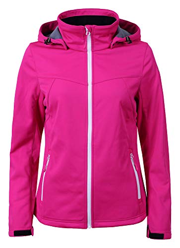 Preisvergleich Produktbild ICEPEAK Damen Lucy Softshell Jacke, Himbeere, 38