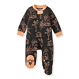 Burt’s Bees Baby Boys' One-Piece Sleep and Play 100% Organic Cotton PJs