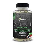 KaraMD Pure Nature | Dr Formulated Greens, Fruit & Vegetable Whole Food Health Supplement | Vitamins, Fiber & Antioxidant Superfood Nutrition | Natural Energy, Digestion & Immunity Boost, 120 Capsules