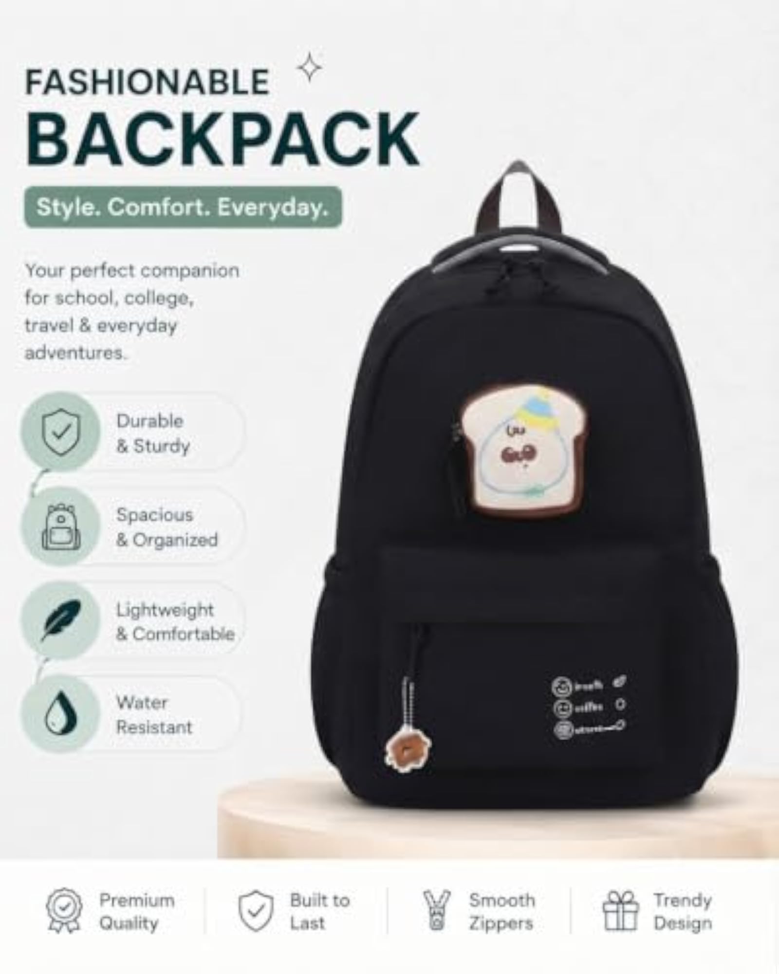 Backpack for College Women, Stylish and Functional