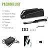 48V Ebike Battery,20Ah 960Wh Electric Bike Downtube Lithium Battery with USB Port,3A Fast Charger,Compatible with BAFANG/Tongsheng/Voilamart or Other 0-1500W Ebike Motor(with Sam*Sung Cell) #5