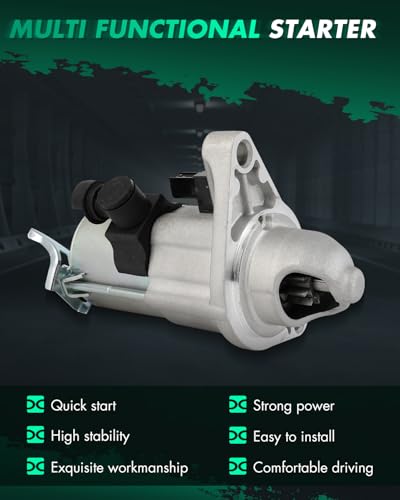 Image of SCITOO Starter Compatible for Honda HR-V 2016-2018 L4 1.8L Manual Transmission Engine Starter Motor 16375