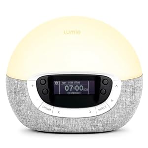 Réveil Simulateur d'Aube avec Radio et 14 Mélodies Lumie Bodyclock Shine 300