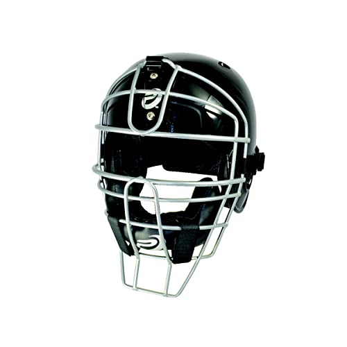 ProNine Youth League Tee Ball Catcher's Helmet, Black