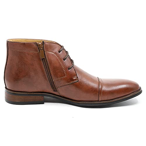 Metrocharm MC119 Men's Cap Toe Lace up Dress Chukka Oxford Ankle Boot4