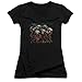 Trevco The Hobbit-Misty Goblins Junior V-Neck Tee, Black - 2X