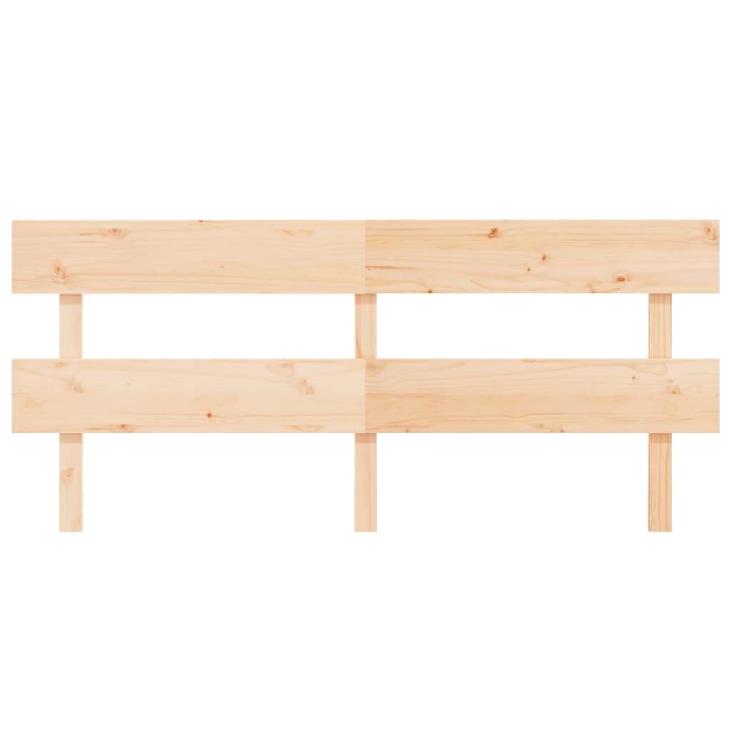 Cabecero de cama de pino (204 x 3 x 81 cm, moderno, resistente, protector de pared y respaldo para dormitorio, dormitorio adolescente y amigos