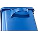 Genuine Joe GJO57258 Recycling Rectangular Container, 23 Gallon Capacity, 22-1/2
