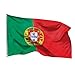 Aricona Portugal Flagge 90x150cm - wetterbeständige Fahne mit Messingösen, 100% Polyester, robuste Doppelnaht & in lebendigen Farben - ideal für Flaggen-Liebhaber