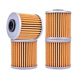 4 Pcs 207 Oil Filter 16510-35G00 K5201-00001 Fit for Suzuki RMZ 250 RMZ250 2004-2024 RMX450Z
