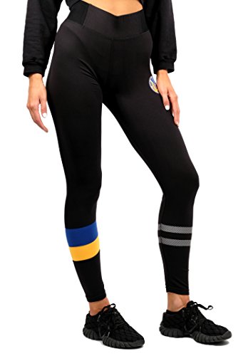 Ultra Game Nba Golden State Warriors Womens Leggings Perimeter Fitness Sport Yoga Pants, Black, X-Large #TOP2