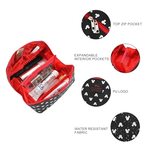Disney Mickey Mouse Ears All-Over Print 23.5 CM Black Cosmetic Bag3