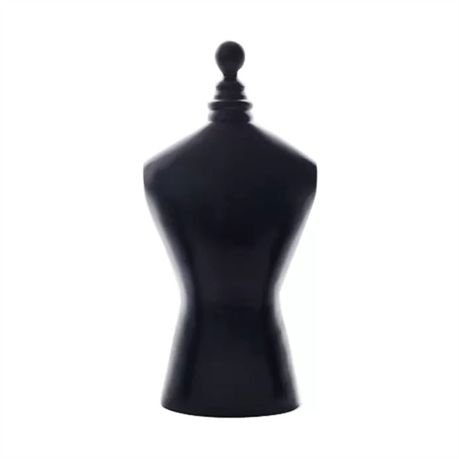SBZIOJHDR jewellery stand, 3-Dimensional Jewelry Stand Necklace Chain Bust Stands for Shows(Black)