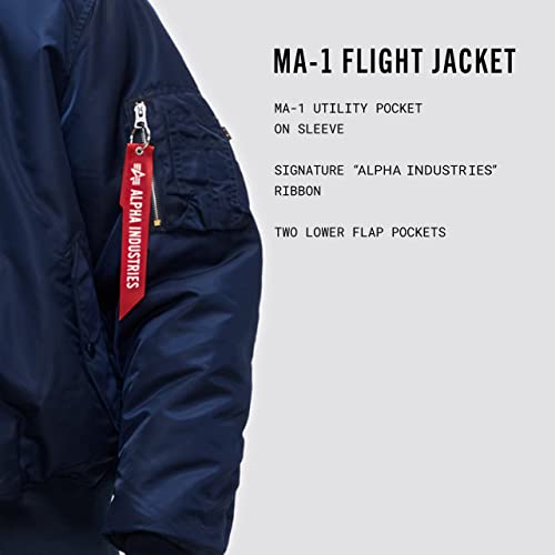 Image of Alpha Industries MA-1 Bomber Flight Jacket - Fighter Pilot Flight Jacket