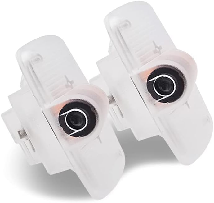 uuakarin 2 pcs LED Car Door Logo Projector Ghost Shadow Lamp Courtesy Light Welcome Puddle Lights for GTR R35 R34 Skyline