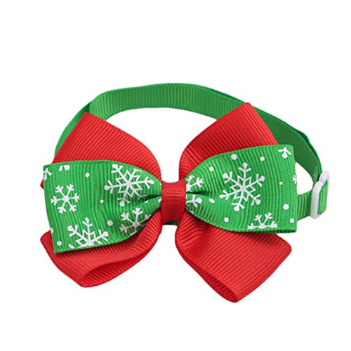 Preisvergleich Produktbild Underleaf Niedliches Fliegenbinderhalsband für kleine Hunde Welpenkatzen Verstellbare Bowties Krawatten Tierpflegezubehör