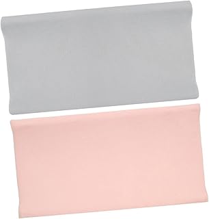 TOYANDONA 2 Pçs De Lençóis De Algodão Para Berço Completo Lençóis De Bebê Laváveis Capa De Colchão Aconchegante Lençóis De Mesa De Troca Capa De Trocador Lençóis De Algodão Para