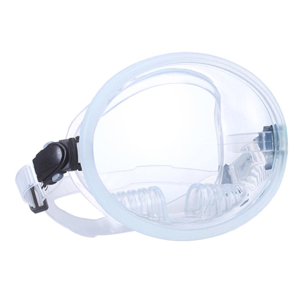 SM SunniMix Gafas de Buceo Antiniebla Snorkel Lente Ovaladas Clásicas Anteojos de Visibilidad Resistente al Agua - Claro