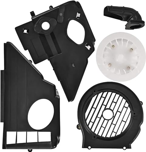 Cubierta de ventilador GY6 125cc para refrigeración de motor de scooter y ATV Quad