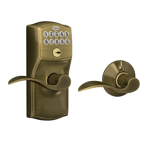 SCHLAGE CAM 609 Camelot Keypad Entry with Auto-Lock