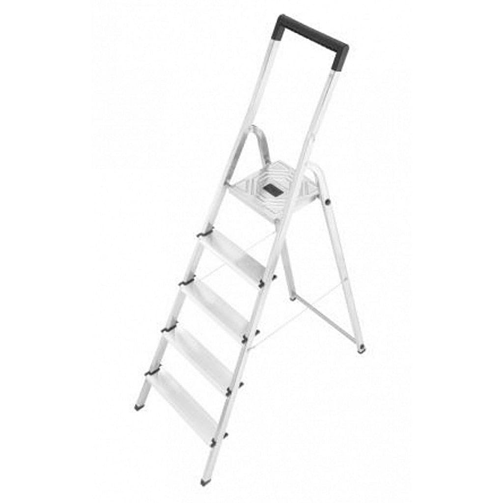 Hailo L40 marchepied aluminium 5 marches haute résistance durable