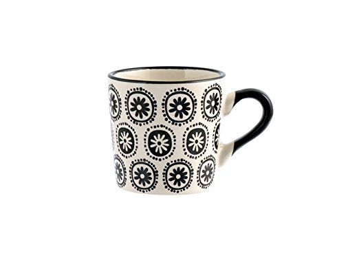 6 tazze caff in stoneware decoro vhera cc90 - Imagen 4