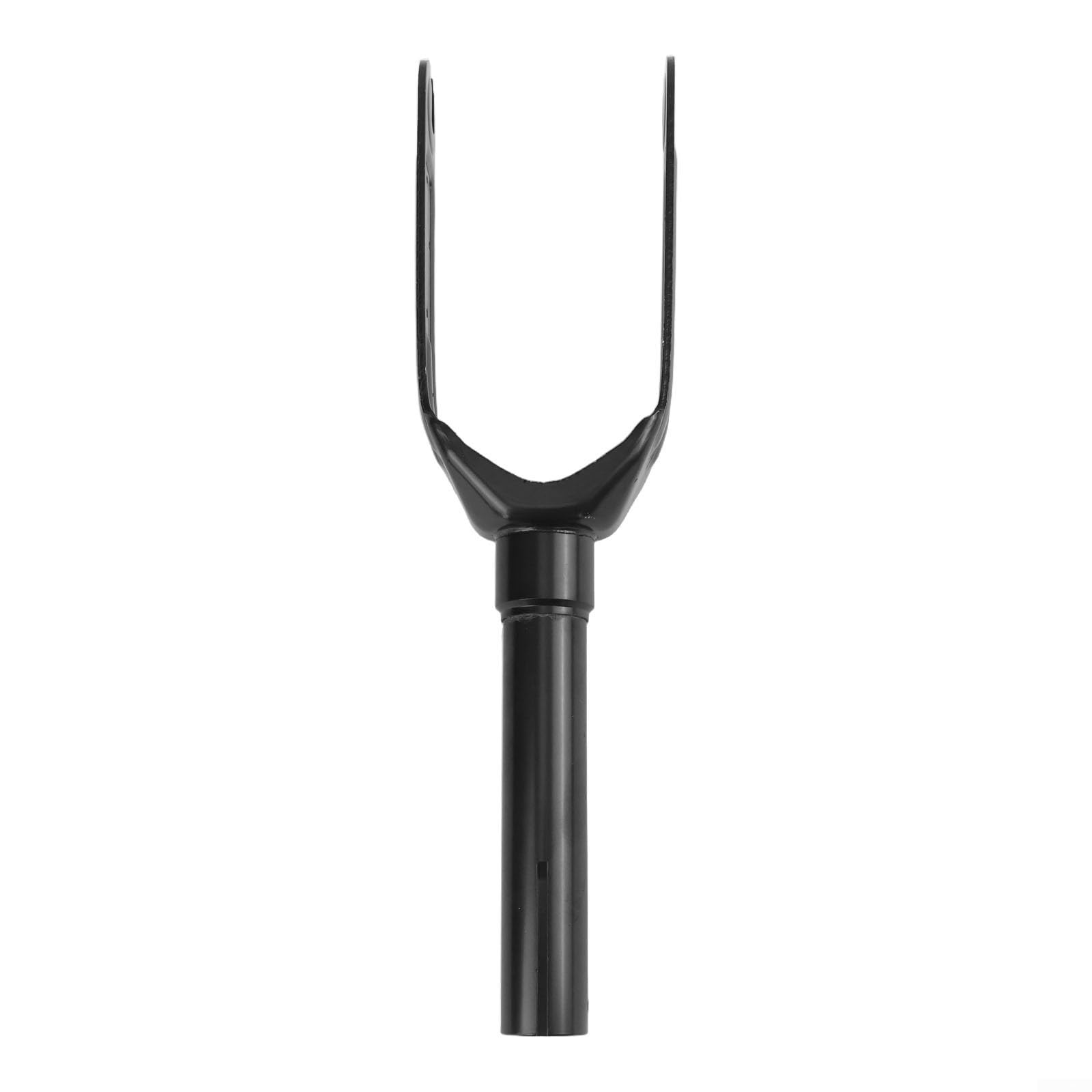 Eawfgtuw Fourche avant de rechange en alliage d'aluminium pour scooter électrique, fourche avant de rechange pour support de roue noir, 340 x 82 mm, accessoire de suspension robuste