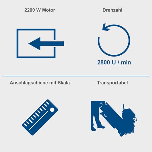Steintrennmaschine Scheppach HSM3500 für präzises Fliesenschneiden