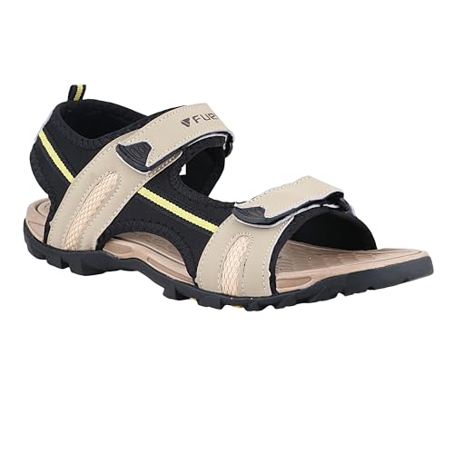 Image of FUEL Punch-02 Lightweight & Anti-Skid Rubber Sole Casual Sandals & Floaters for Mens & Boys for Outdoor
