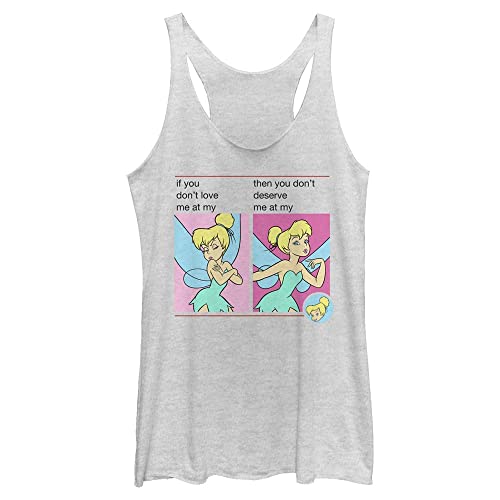 Disney Tink Meme chemise femme avec motif imprimé humoristique et col classique