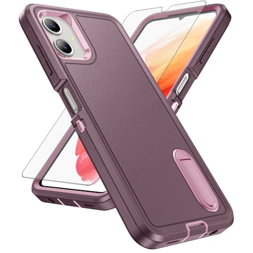 Coque Samsung Galaxy A06 4G béquille cachée Asuwish coque hybride résistante aux chocs robuste