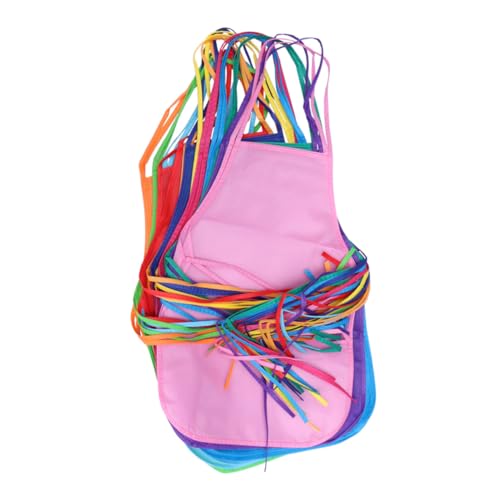 Tabliers d'Artiste VICASKY Anti-Taches en Tissu Non Tissé pour Peinture et Cuisine Enfant 24 Pcs