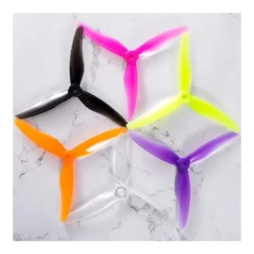 Hélice à 3 pales anti-vibration 51433 pour résoudre le propwash des drones 5 pouces