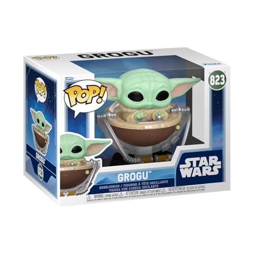 Funko POP! Star Wars: The Mandalorian and Grogu - Grogu in Pram - Figura in vinile da collezione - Idea regalo - Prodotto ufficiale - Giocattoli per bambini e adulti