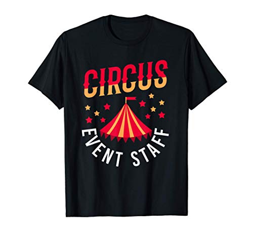 Personal de eventos de circo Carpa de carnaval Fiesta infant Camiseta