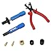 Fuel Injector Seal Install and Removal Tool Kit compatible with BMW N13 N14 N18 N20 N26 N43 N53 N54 N55 N63 N74 S55 S63