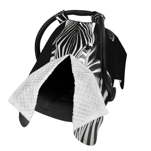Housse de siège auto bébé pour poussette pare-soleil nouveau-né doux - 2