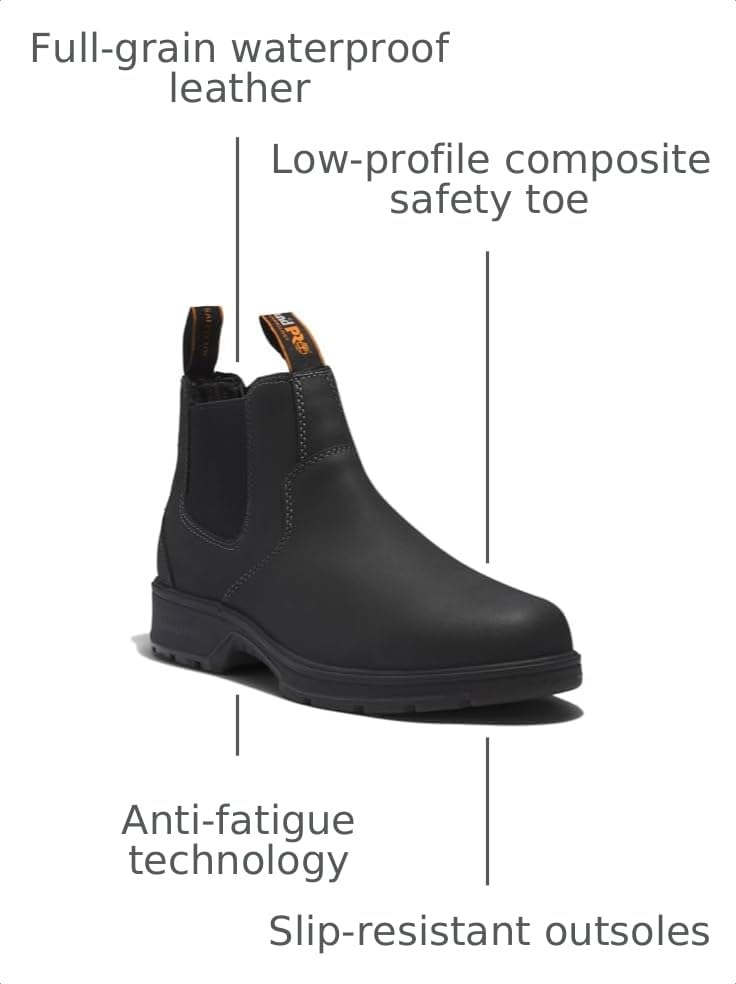 Image of Timberland PRO Men's Nashoba Composite Safety Toe Work Boots