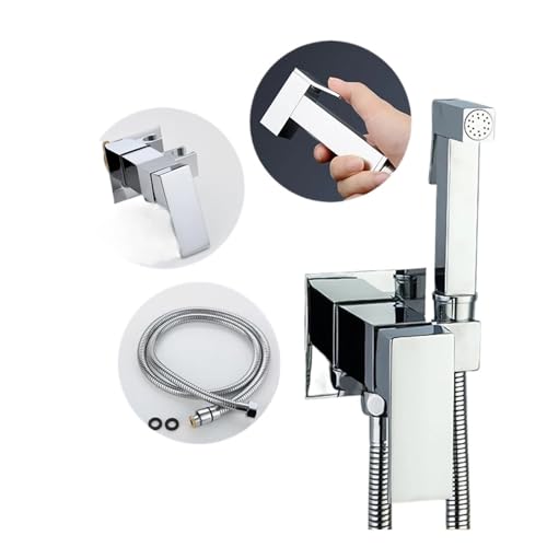 Robinet de bidet en laiton avec douchette de toilette WC