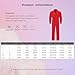Moily Adult Men Work Bodysuit One-piece Workwear Fashion Wear-resistant Work Clothing Mechanic Uniform Hot Pink Small